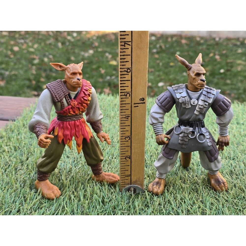 Lot 4 Warriors of Virtue Action Figures 1996 IJL CREATION / LBEI KANGAROOS - Picture 3 of 16